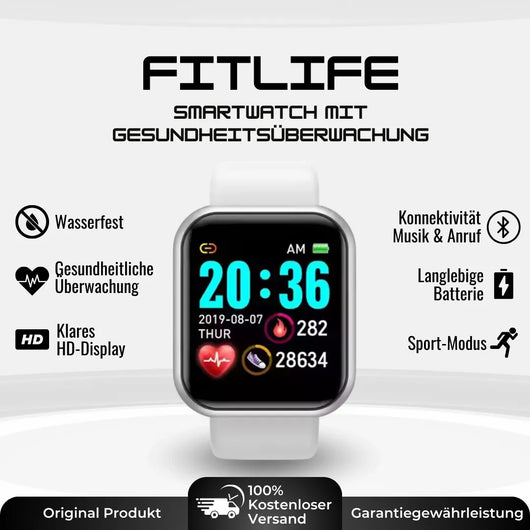 FitLife - Gesundheits-Smartwatch (2025)