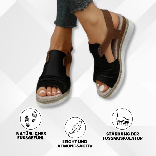 OrthoLuxe - ergonomische schmerzlindernde Sandalen für den Sommer