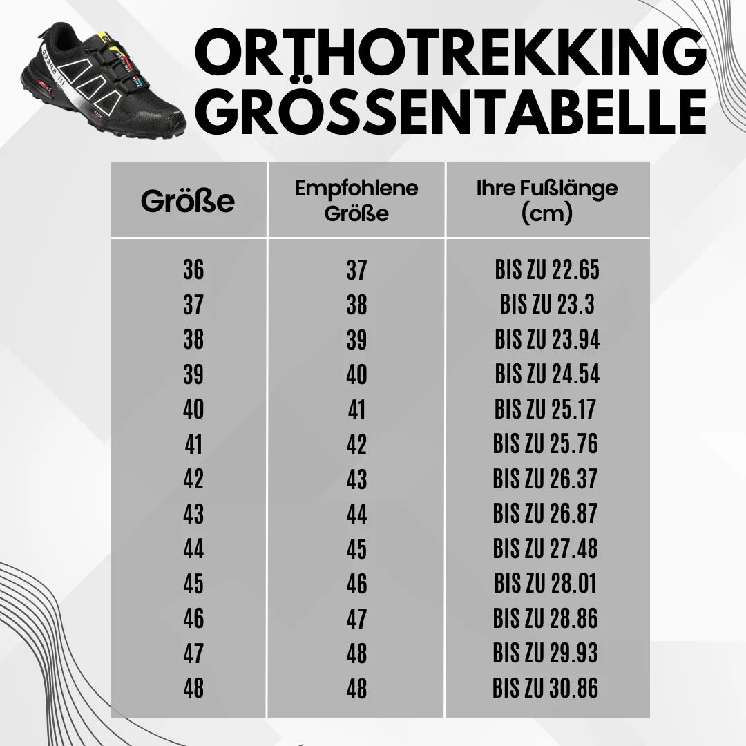 Orthotrekking Shoe + Vital sole