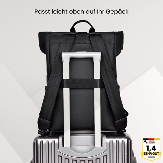 TerraX - ergonomischer, wasserdichter Rucksack mit großer Staufläche für Laptops und Utensilien