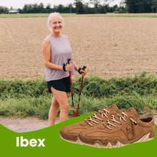 Lade das Bild in den Galerie-Viewer, Ibex - ergonomischer, schmerzlindernder &amp; wasserdichter Leder-Barfußschuh für sicheres, gelenkschonendes Gehen für Senioren
