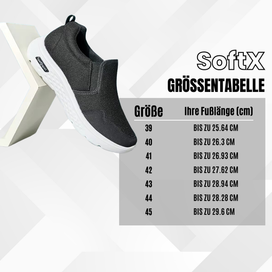 SoftX - ergonomische schmerzlindernde Neuropathie - Schuhe