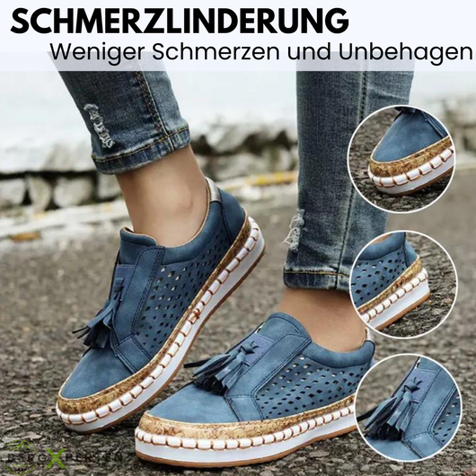 OrthoKomfort – Damen schmerzlindernde Schuhe für den Herbst