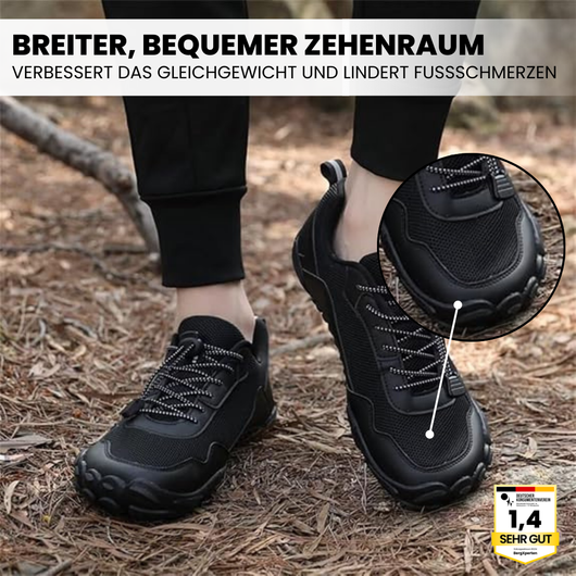 EarthWalk - orthopädischer & wasserdichter Barfußschuh für Herbst und Winter