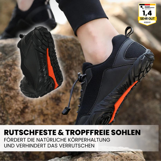 EarthWalk - orthopädischer & wasserdichter Barfußschuh für Herbst und Winter