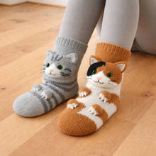 Lade das Bild in den Galerie-Viewer, HUGGY Socken – Katzen und Hunde – Einheitsgröße – Unisex
