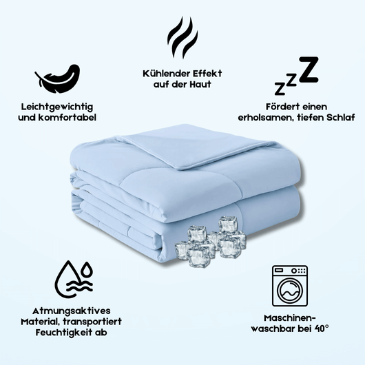 SleepCooling - Kühlende Decke für kühlere Nächte im Sommer