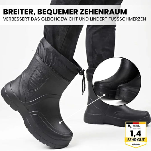 RainTex - ergonomische & wasserdichte Thermo-Regenstiefel für den Winter