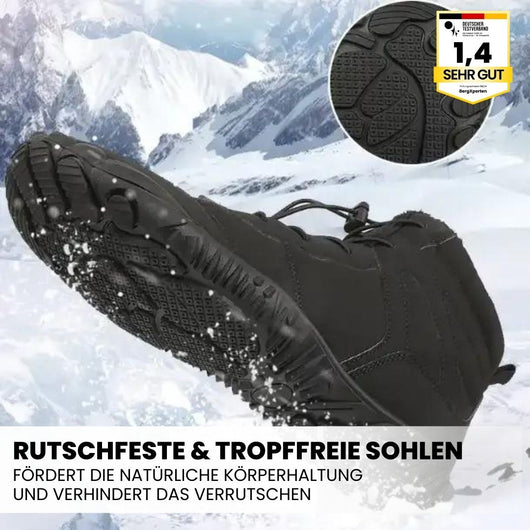 IceWalk - schmerzlindernde & wasserfeste Thermo-Barfußschuhe