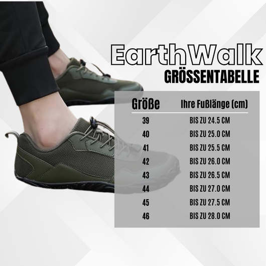 EarthWalk - orthopädischer & wasserdichter Barfußschuh für Herbst und Winter