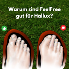 Lade das Bild in den Galerie-Viewer, FeelFree – ergonomische &amp; schmerzlindernde Hallux Valgus Barfußschuhe
