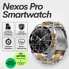 Lade das Bild in den Galerie-Viewer, Nexos Pro Smartwatch - Unzerstörbare Militär-Gesundheitsuhr (2025) - Sonderaktion 1+1 Gratis
