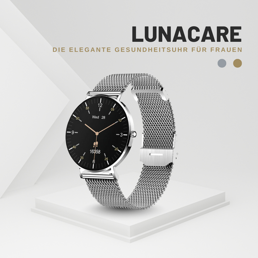 LunaCare - Die elegante Gesundheitsuhr für Frauen