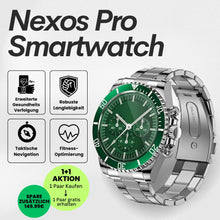 Lade das Bild in den Galerie-Viewer, Nexos Pro Smartwatch - Unzerstörbare Militär-Gesundheitsuhr (2025) - Sonderaktion 1+1 Gratis
