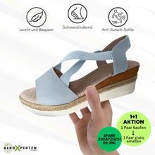 Lade das Bild in den Galerie-Viewer, OrthoStella - ergonomische schmerzlindernde Sandalen für Damen - Sonderaktion 1+1 Gratis
