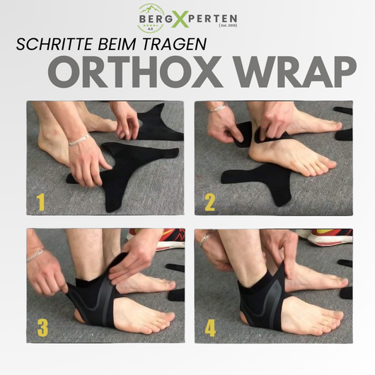 OrthoX Wrap - zur schnellen Linderung von Fußschmerzen