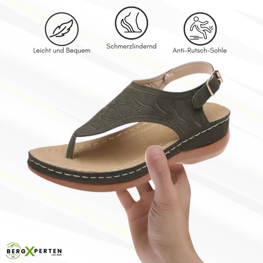 OrthoKomfort - ergonomische schmerzlindernde Komfort-Sandalen für Damen