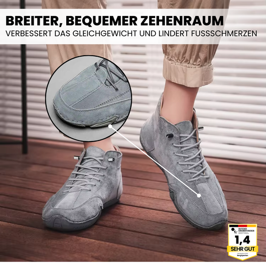 FeelFree – ergonomischer, wasserdichter & schmerzlindernder Barfußschuh für Herbst und Winter