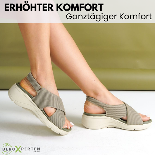 AdaptFit  - patentierte, orthopädische Sandalen mit 2-facher Fußgewölbeunterstützung