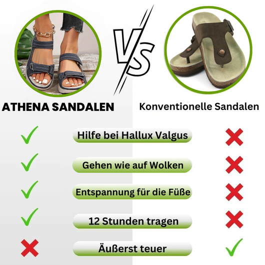 Athena - orthopädische & ultra-leichte Sandalen für Damen