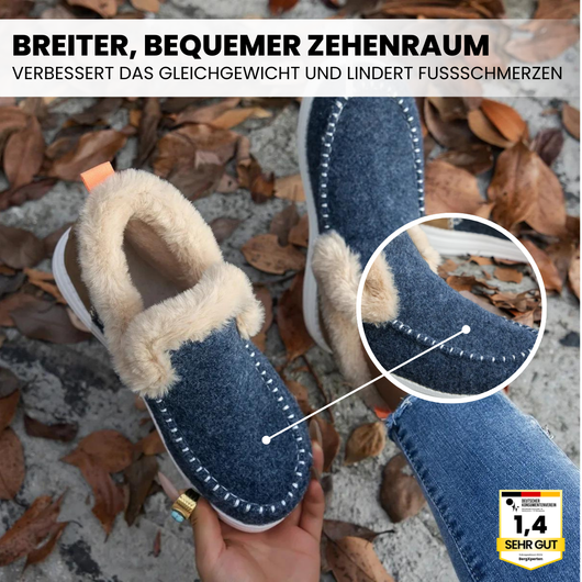 OrthoComfy - ergonomischer schmerzlindernder Komfortschuh - Plüschgefüttert