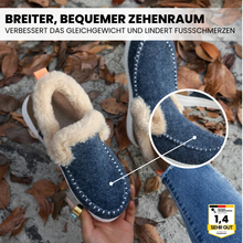 Lade das Bild in den Galerie-Viewer, OrthoComfy - ergonomischer schmerzlindernder Komfortschuh - Plüschgefüttert
