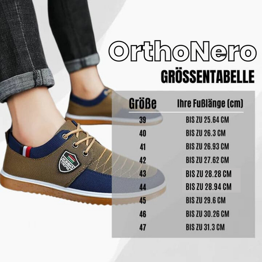 OrthoNero - ergonomische schmerzlindernde Komfortschuh - das Original