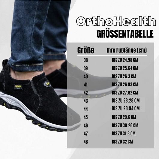 OrthoHealth - gesunde & schmerzlindernde Komfortschuhe - Unisex - Sonderaktion 1+1 Gratis