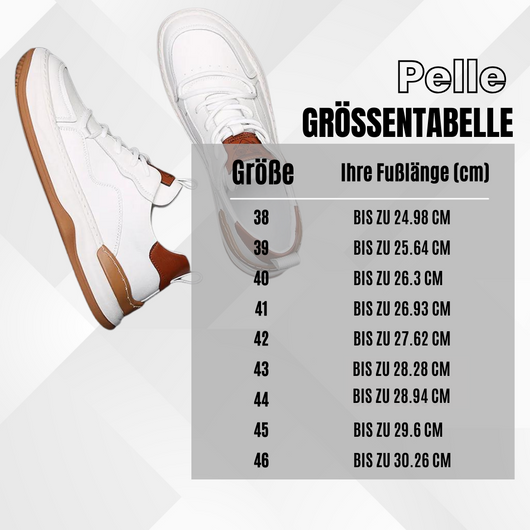 Originalgetreue Pelle Italiana - ergonomische Schuhe zur Schmerzlinderung aus echtem Leder