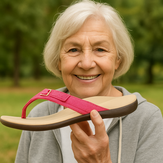 Orthofit Sandalen - das Original für sicheres, gelenkschonendes Gehen für Senioren