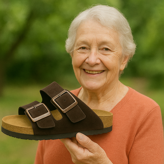 FeelFree - ergonomischen & rutschfeste Kork-Sandalen