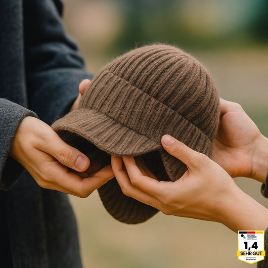 Fjordwarm – Skandinavische Wintermütze mit Ohrenschutz (Unisex-Einheitsgröße)