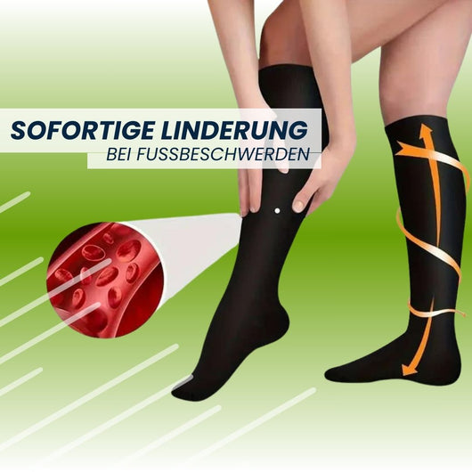 Caresocks orthopädische Kompressionsstrümpfe - verhindert Krampfadern & entlastet müde Füße - Sonderaktion