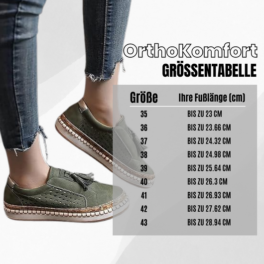 OrthoKomfort – Damen schmerzlindernde Schuhe für den Herbst