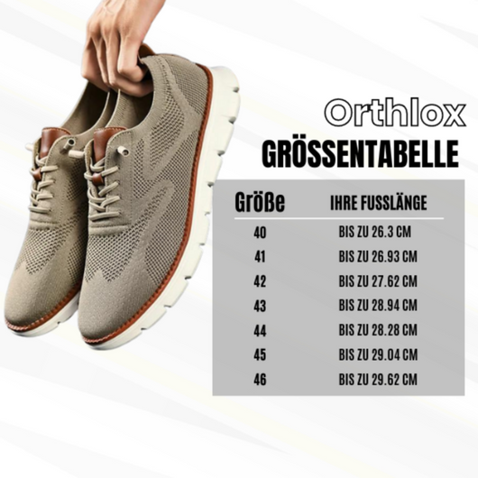 Orthlox - schmerzlindernde Komfortschuhe