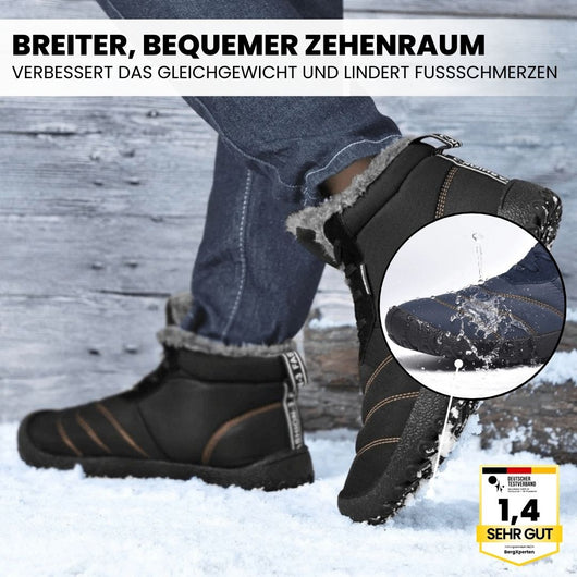 OrthoWarm - schmerzlindernde, wasserabweisende & gefütterte Barfußschuhe