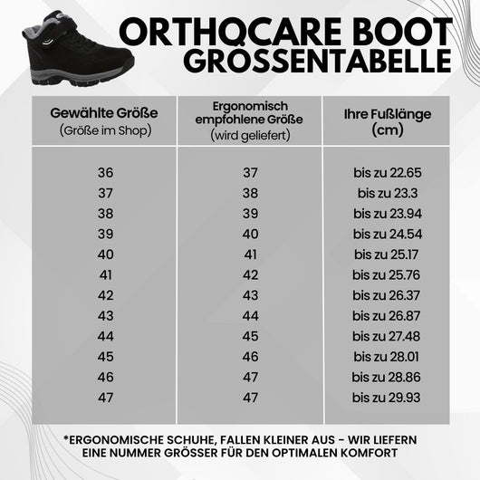 OrthoCare Boot - ergonomischer & schmerzlindernden Komfortschuh