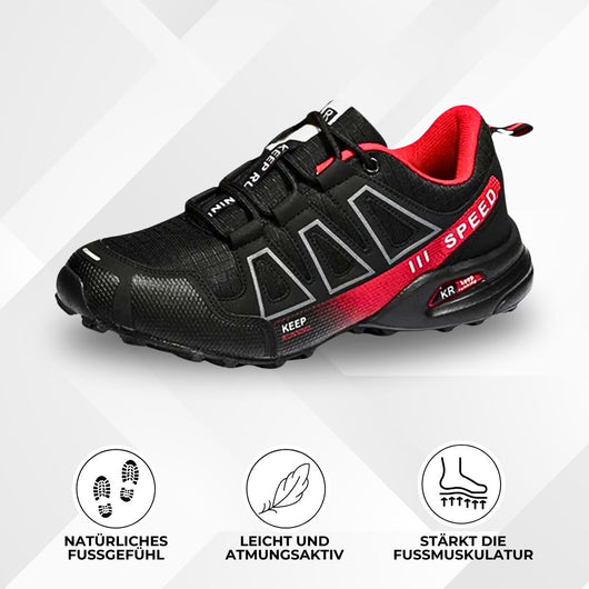 OrthoTrekking - rutschfeste, wasserdichte & ergonomische Wanderschuhe