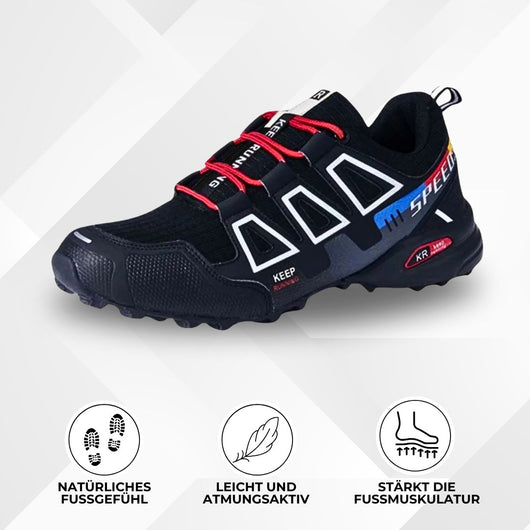 OrthoTrekking - rutschfeste, wasserdichte & ergonomische Wanderschuhe