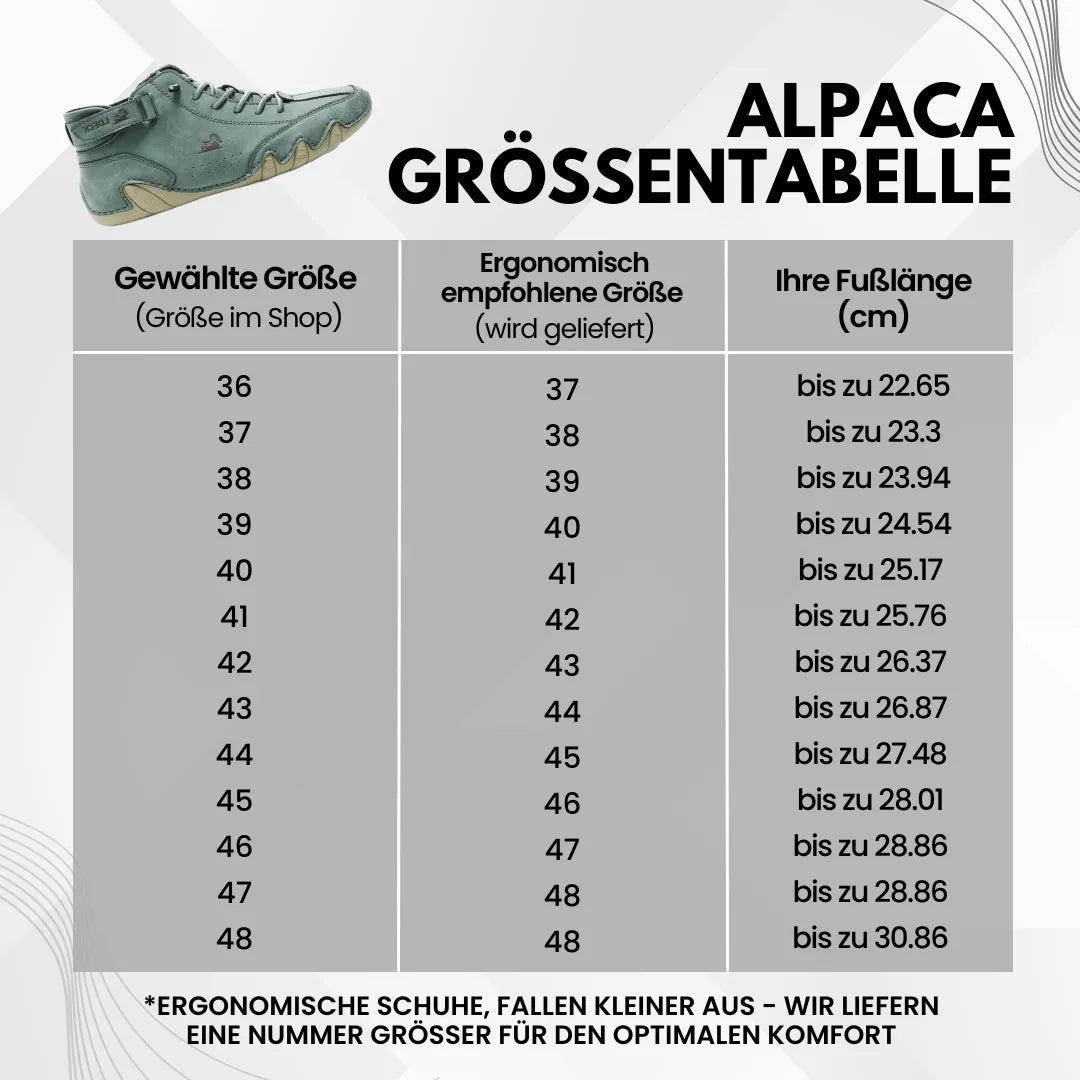Alpaca shoe + VitalSole