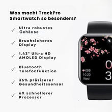 Lade das Bild in den Galerie-Viewer, TrackPro - revolutionäre Smartwatch mit Echtzeit Blutzuckermessung - Original
