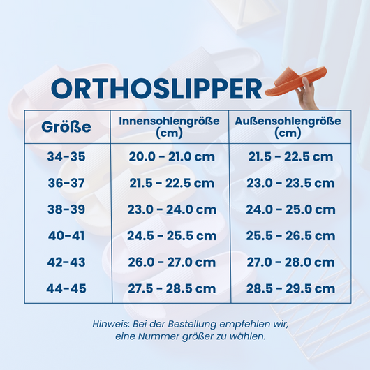 Orthoslipper - das Original für maximalen Komfort