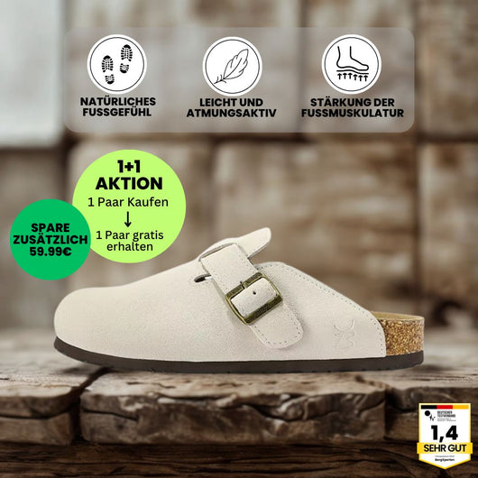 VitalClogs - ergonomische & rutschfeste Clogs - das Original - Sonderaktion 1+1 Gratis
