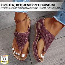 Lade das Bild in den Galerie-Viewer, VivaKomfort - ergonomische &amp; rutschfeste Sandalen zur Schmerzlinderung
